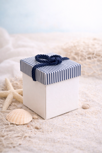 Ναυτική μπομπονιέρα βάπτισης 